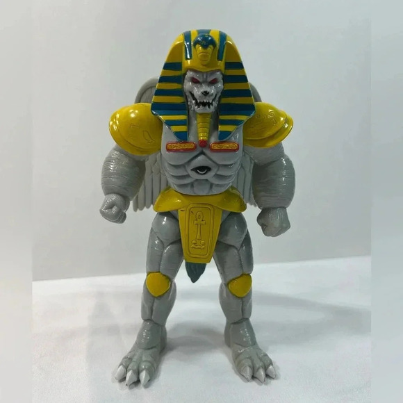 Mighty Morphing Power Rangers - King Sphinx 1993 Bandai Figure ๐๐๐๐๐คโค๏ธ๐ค - Picture 6 of 7
